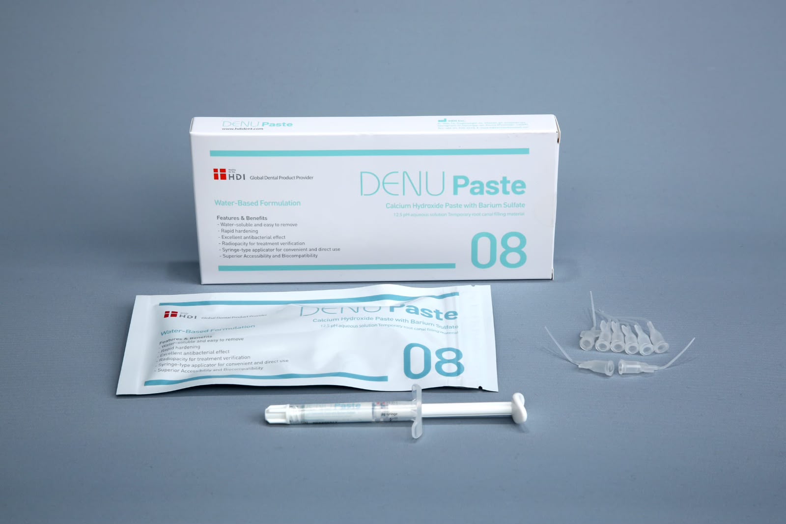 DENU Paste Calcium Hydroxide Paste with Barium Sulfate